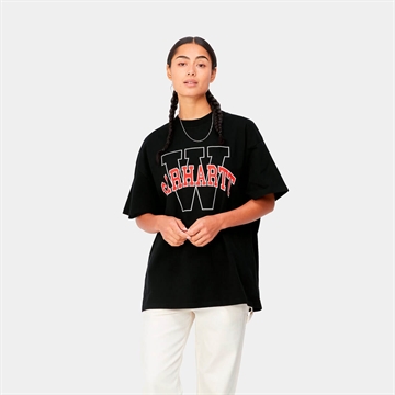 Carhartt WIP T-shirt Oversize W s/s Grand Locker Black